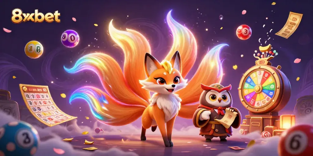 Experience thrilling gameplay at 8xbet with colorful elements and enchanting characters.