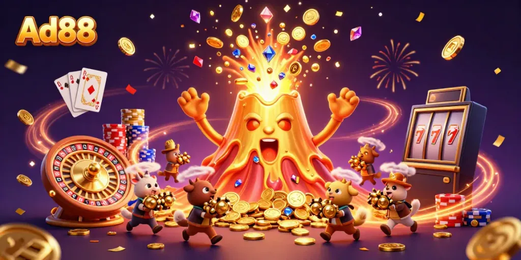 Experience thrilling wins at Ad88 with captivating games, vibrant visuals, and dynamic design.